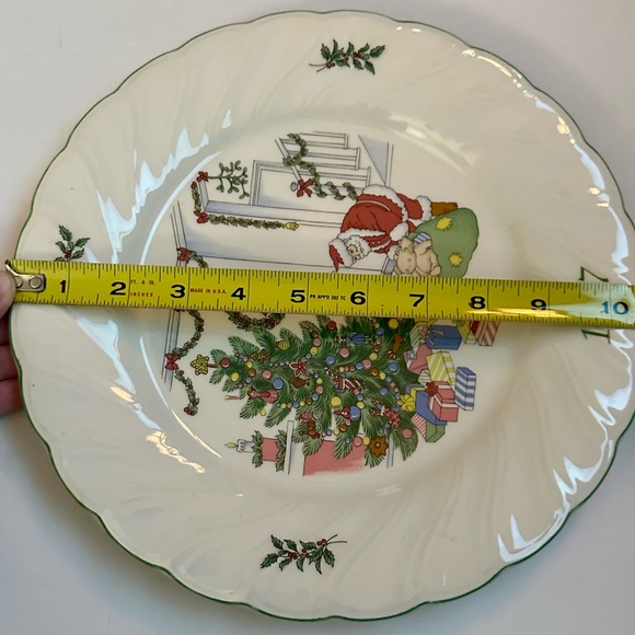 Nikko Happy Holidays 1997 Christmas Plate | Deck the Halls Collectible, Japan - Picture 10 of 12